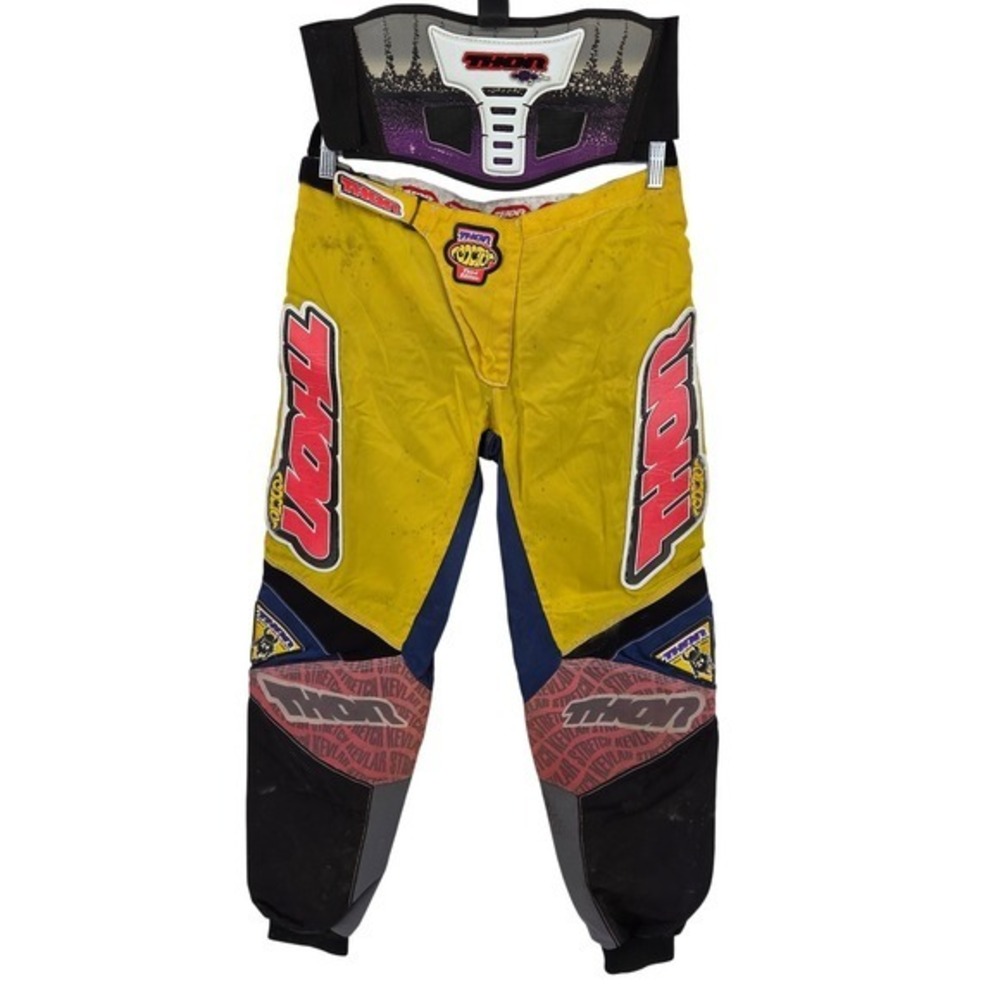 Thor‎ Reactor Third Edition Motocross Pants Vintage 90s Racing MX Gear Mens 34